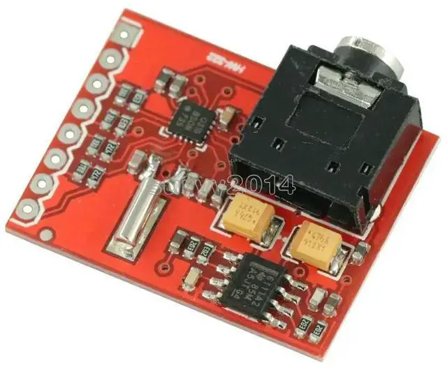 Alt view image 4 of 6 - 1PCS Si4703 RDS FM Radio Tuner Evaluation Breakout Module For AVR PIC ARM Radio Data Service Filtering Carrier Module