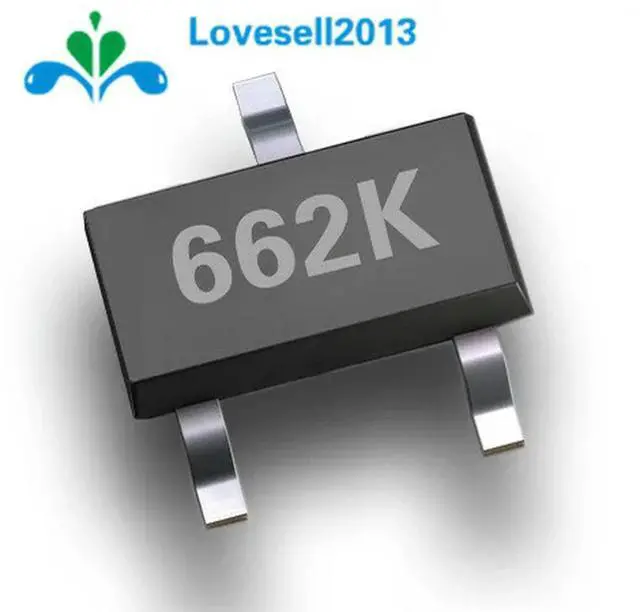 Alt view image 2 of 2 - 20pcs XC6206P332MR 662K XC6206 3.3V/0.5A Positive Fixed LDO Voltage Regulator SOT-23