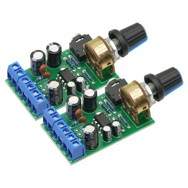 Alt view image 5 of 6 - 1PCS TDA2822M TDA2822 Amplifier Board DC 1.8-12V 2.0 Channel Stereo Mini AUX Audio Board Amplifier Module