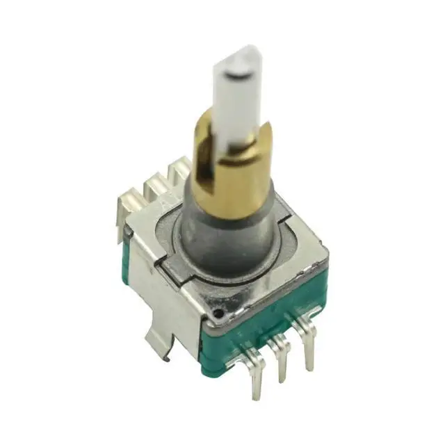 Alt view image 4 of 6 - 1PCS EC11EBB24C03 Dual axis encoder with switch 30 positioning number 15 pulse point handle 25mm For Board Module