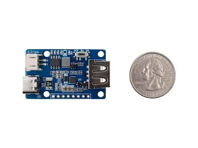 Alt view image 2 of 6 - Lipo Rider Plus 106990290 charger 5V / 2.4A USB Type C board module quick charge