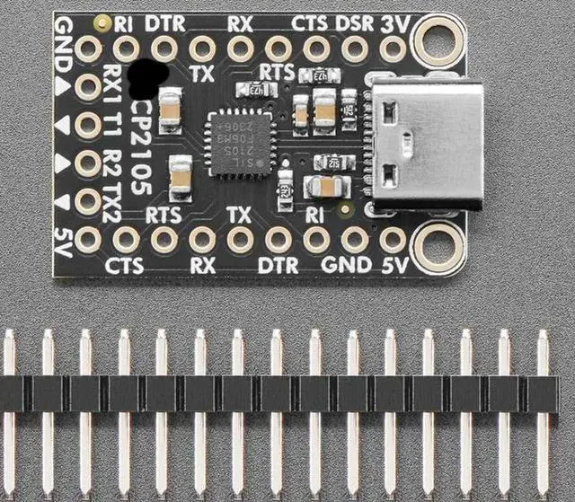 Main image of 6065 CP2105 Friend - USB to Dual UART Serial Converters