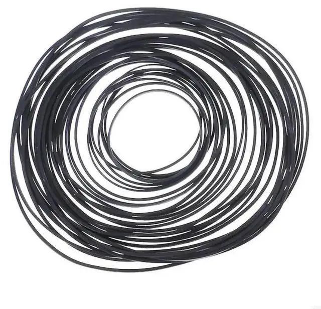 Main image of 40-100mm Flat Drive Belt Turntable Rubber Belt Replacement for LP Vinyl Record Player Phono Belt-Driven Turntables Belt