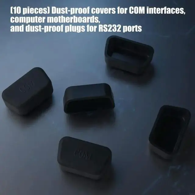 Alt view image 3 of 6 - 2025 Flexible Silicone COM Interfaces Dust Plugs For Motherboards Connectors Protections