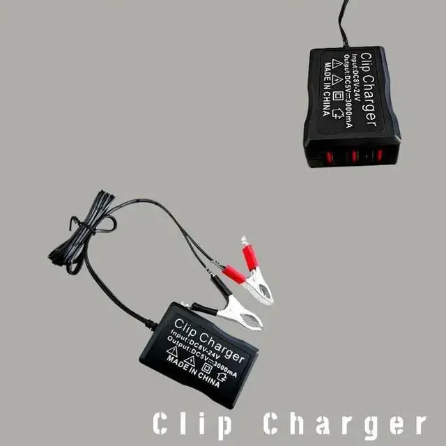 Alt view image 3 of 6 - USB Power Adapter Regulator with 1m/3.3FT Cable 3 Ports