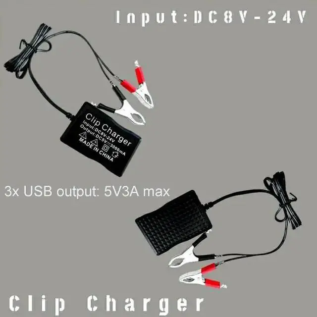 Alt view image 2 of 6 - USB Power Adapter Regulator with 1m/3.3FT Cable 3 Ports