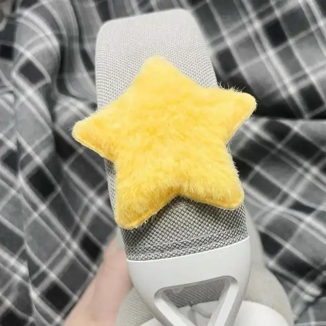 Alt view image 3 of 6 - Unique Plushes Star Earphone Accessory Yellow Decorative Headphone Piece