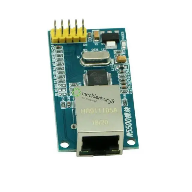 Alt view image 4 of 6 - Replace W5100 Ethernet Shield LAN Network Module W5500 Support TCP/IP 51/ STM32 Microcontroller With 32k Bytes SPI 3.3V/5V