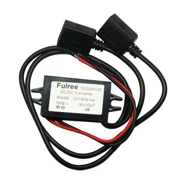 Alt view image 4 of 6 - 15W Waterproof Step Down Volt Power Module UN3F USB Car Power Charger DC Buck Converter Module Voltage Regulator 12 V to 5 V 3A