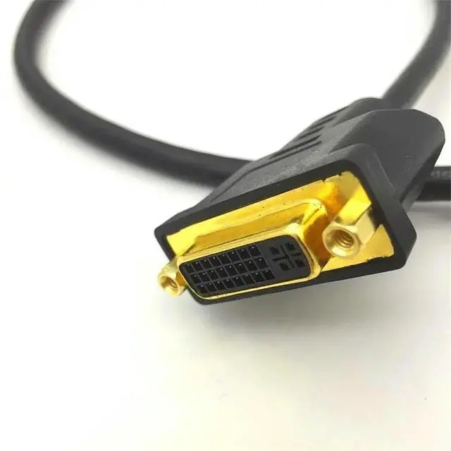 Alt view image 5 of 6 - M/F Male- Female Video Adapter Cord HDMI-compatible To DVI-I 24+5 Cable Video Adapter Cord for PC HDTV DVD LCD Dropshipping