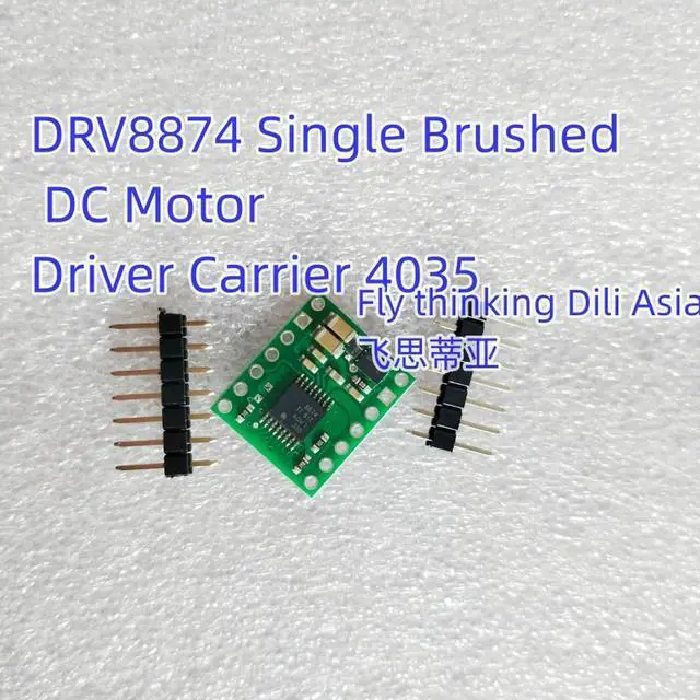Main image of fslx DRV8874 Single Brushed DC Motor Driver Carrier 4035
