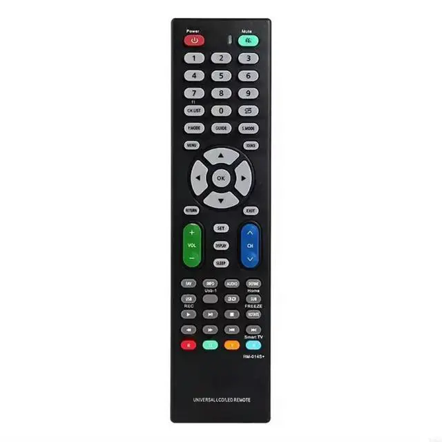 Alt view image 2 of 6 - LCD Remote Control Replacement Remote Controller Media Player for RM-014S+ HDTV Remote Media Player Accessories