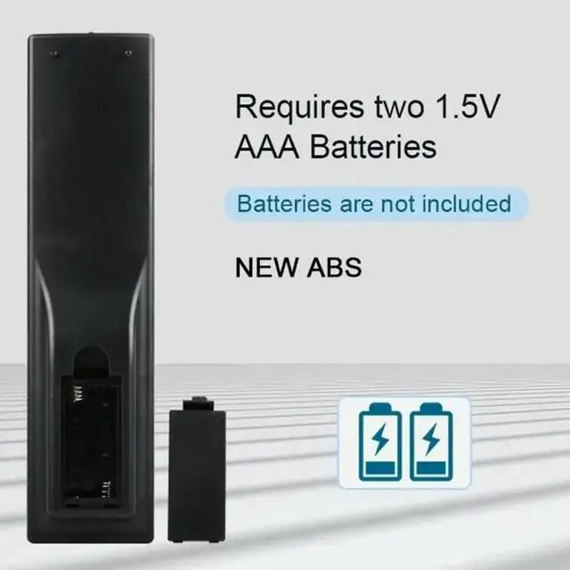 Alt view image 3 of 6 - LCD Remote Control Replacement Remote Controller Media Player for RM-014S+ HDTV Remote Media Player Accessories