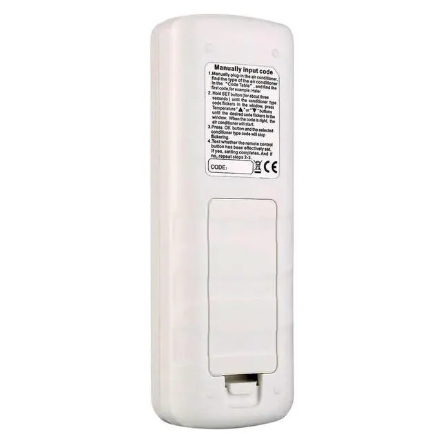 Alt view image 3 of 3 - CHUNGHOP K-1068E Universal Air Conditioner Remote Control with Torch
