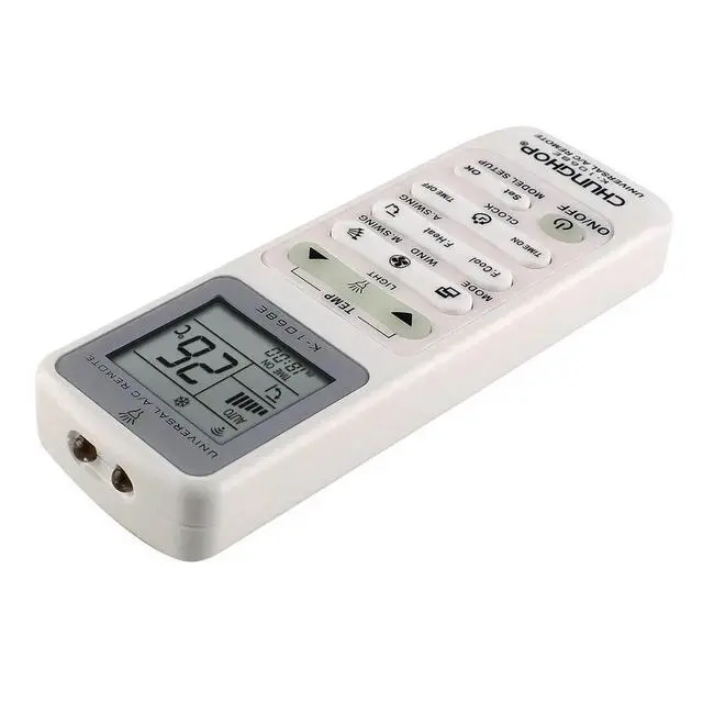 Alt view image 2 of 3 - CHUNGHOP K-1068E Universal Air Conditioner Remote Control with Torch