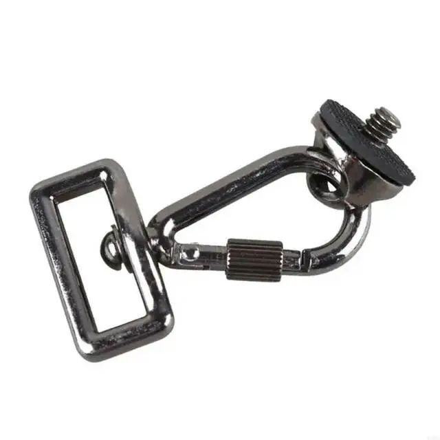 Alt view image 2 of 3 - 1/4" Screw Connecting Adapter Quick Release Trigger Hook Ring Carabiner Screw
