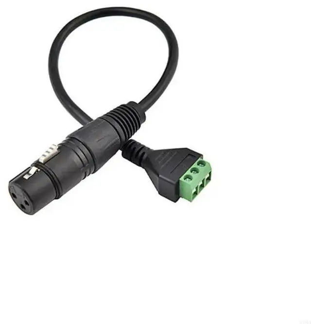 Alt view image 2 of 3 - 2025 XLR Female Connector To 3 Pin Screw Terminal Cable for Microphone Mixer