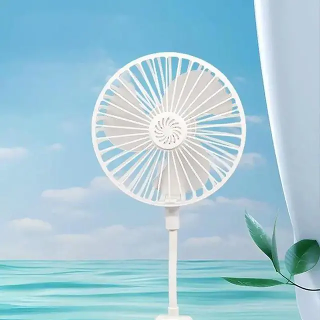 Alt view image 3 of 3 - 2025 Adjustable USB Desk Fan With Flexible Hose for Office Dorm Outdoor Camping USB