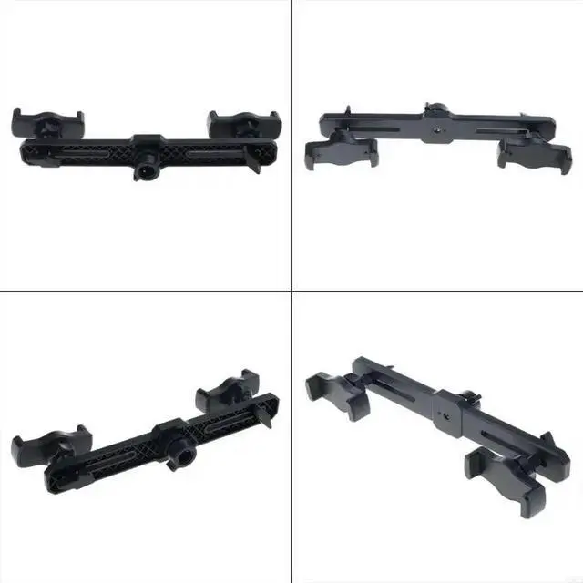 Alt view image 2 of 4 - Simultaneous Double phone Grip Endure Plastic Building 27cm Wide Base Secures Phones four point 4-7 Inches