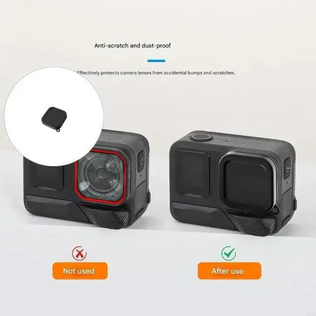 Alt view image 2 of 3 - 2025 Protective Cover for Pro2/1 Camera Lens Abrasion Resistant Washable Silicone Impact Absorption Technology