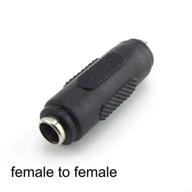 Alt view image 2 of 3 - Premium DC5.5x2.1mm Plug and Socket Set ABS l Long Version DC5521 Adapters