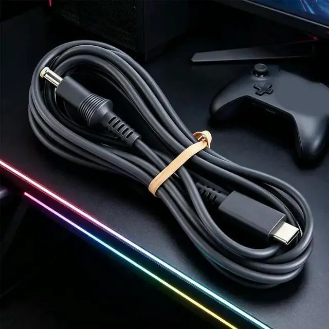 Alt view image 2 of 6 - 2025 Game Accessory with LED Type C Male Charging Cable
