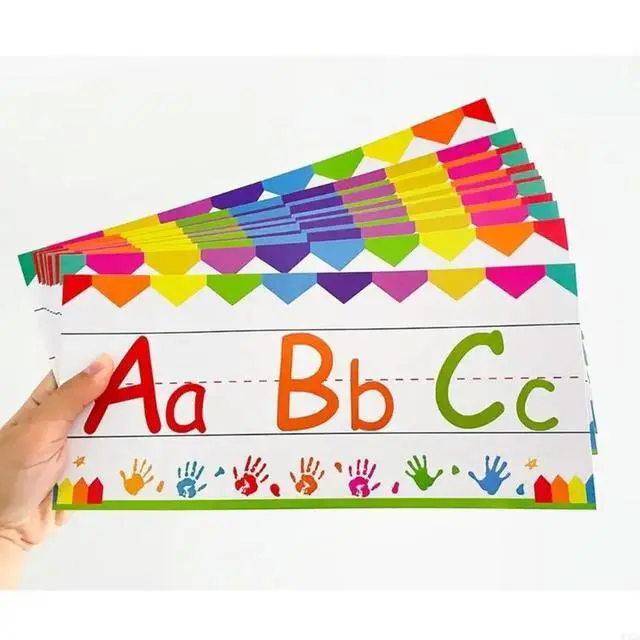 Alt view image 2 of 3 - 26Letters Learning Flashcards Set Helps Children Learning Basic Literacy Skills