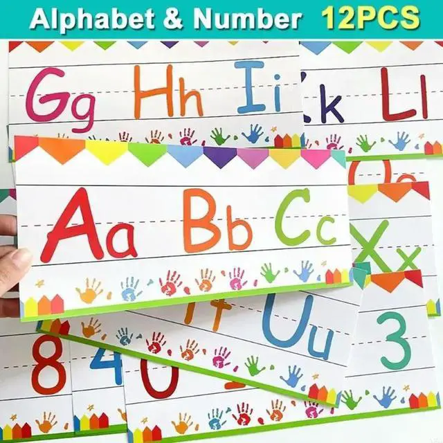 Alt view image 3 of 3 - 26Letters Learning Flashcards Set Helps Children Learning Basic Literacy Skills