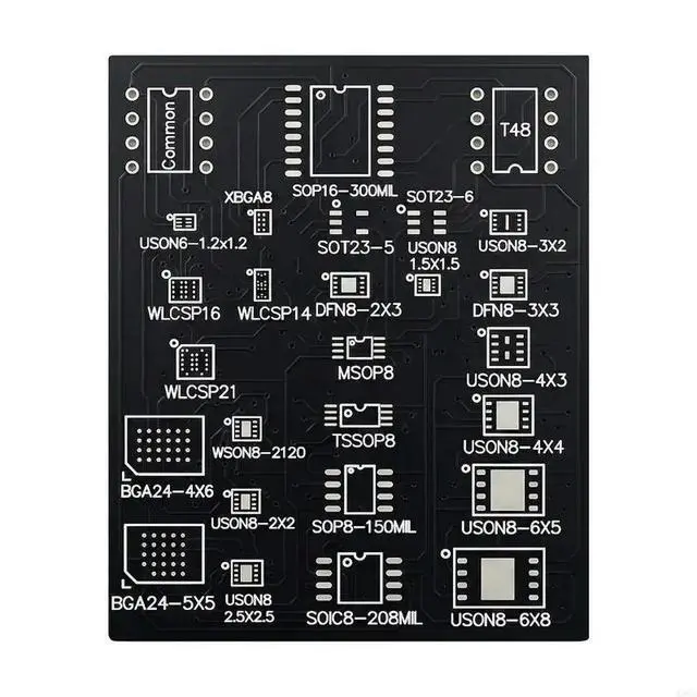 Alt view image 2 of 6 - 2025 25 Types for DIP8 Converter Board For Electronic Chip Burning And Reading