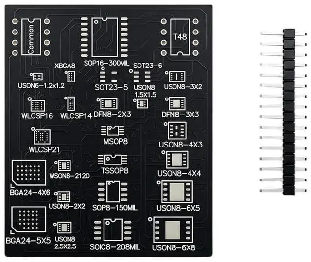 Main image of 2025 25 Types for DIP8 Converter Board For Electronic Chip Burning And Reading