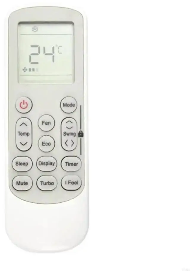 Main image of 2025 Remote For Traiden EMTHS121A CMTHS121A Air Conditioner Use 2pcs 3ABatteries
