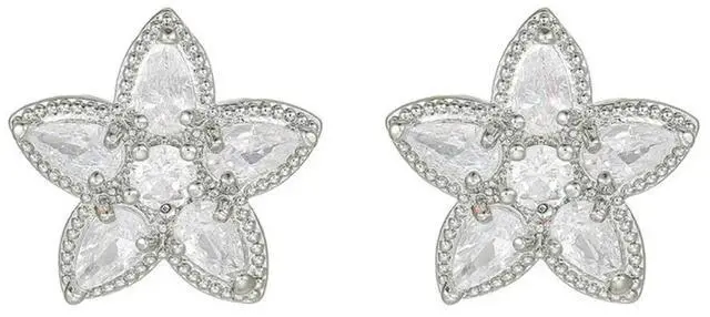 Main image of 2025 2PCS Alloy Earphone Jewelry Ear Clip Charm For Freeclip 1/2 Featuring Crystal Zircon Stones Trendy Fashion Accessory