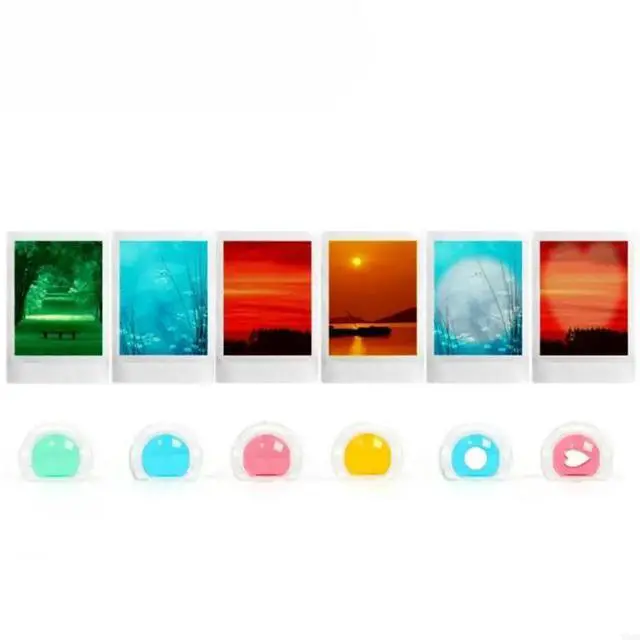 Main image of 6Color Filters For Mini 13 Instantly Camera Enhances Photography Creativity
