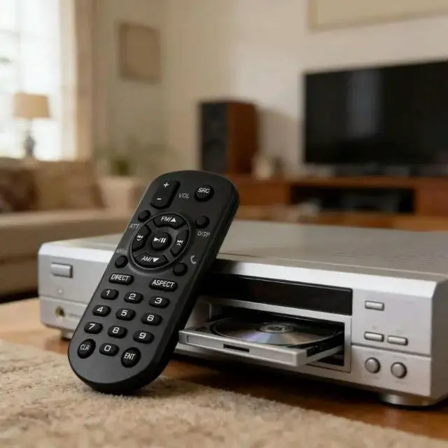 Main image of Easy to Operate Remote Control with Simple Button Arrangement Fast Power Replace