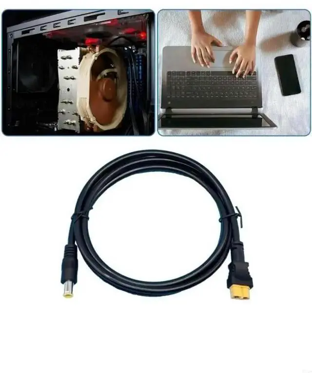 Main image of 150cm DC7909 Male to XT60 Female Power Adapter Cable for Solar Panel and Outdoor Energy