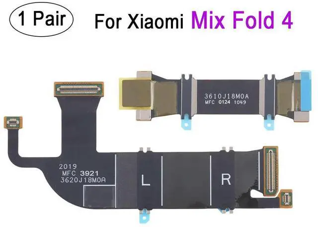 Main image of 1 Pair Motherboard Spin Axis Flex Cable For Mix Fold 4, Mi Mix Fold4 Phone Mainboard Hinge Flex Cable Repair Replacement