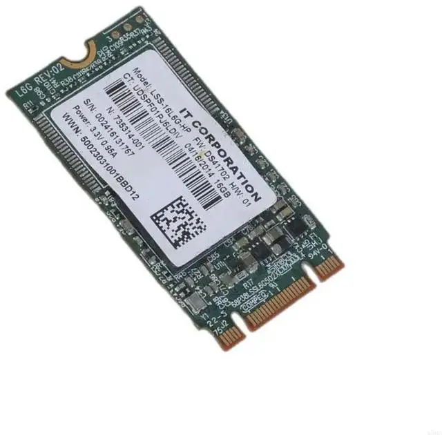 Main image of Laptop Internal LSS-16L6G 16GB 2242 M.2 SSD Hard Drive Disk Replacement for Laptops Desktops Accessories