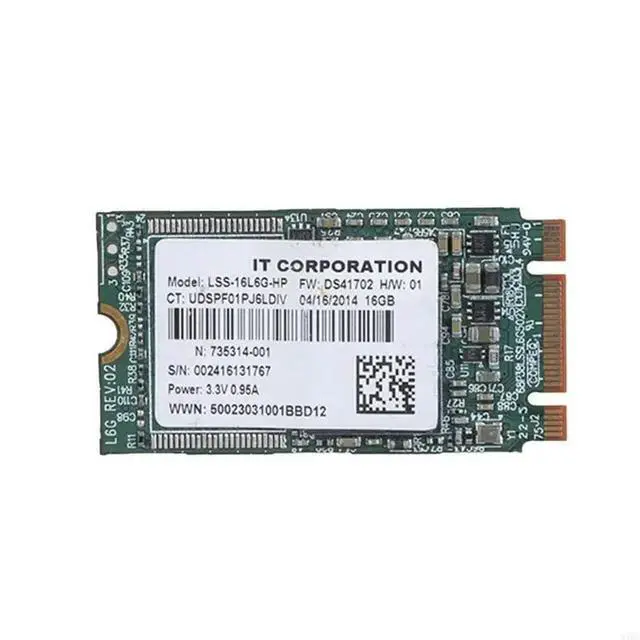 Alt view image 2 of 6 - Laptop Internal LSS-16L6G 16GB 2242 M.2 SSD Hard Drive Disk Replacement for Laptops Desktops Accessories
