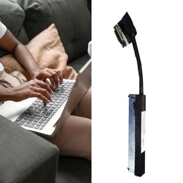 Alt view image 3 of 6 - 2025 Laptop SATA Hard Drive Cable HDD Connector for Latitude 5550 E5550 7450 E7450 Notebook Repair Part HDD Wire