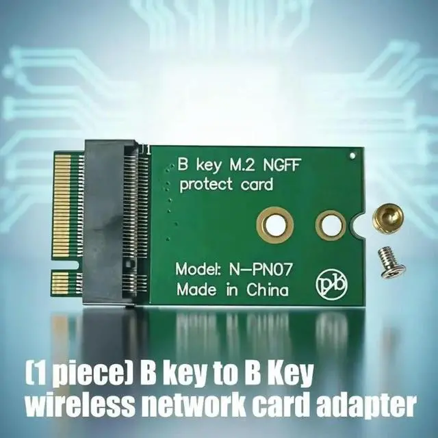 Alt view image 3 of 6 - 2025 B to B M.2 NGFFs 3G 4G Networking Card Adapter For SSDs Upgrades And Testing