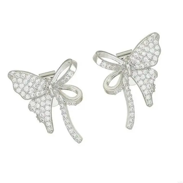 Alt view image 3 of 6 - 2025 Butterfly Design Ear Clips Secure Lock For Freeclip 2 Earphones Decoration Jewelry