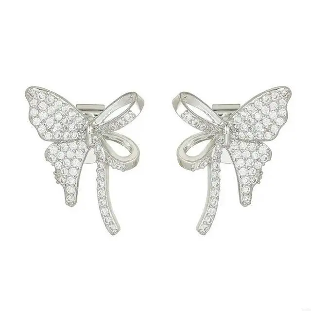Alt view image 2 of 6 - 2025 Butterfly Design Ear Clips Secure Lock For Freeclip 2 Earphones Decoration Jewelry
