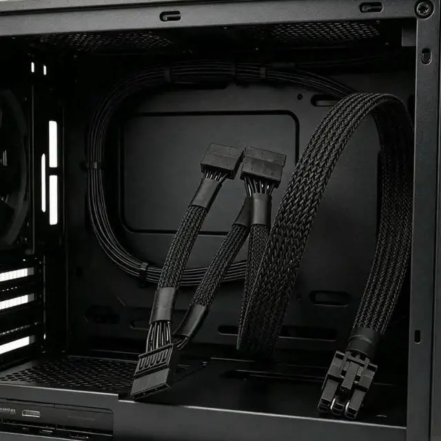 Alt view image 3 of 6 - 2025 Professional 6Pin To 3SATA Power Splitter Cable For Hard Drive Power Supply