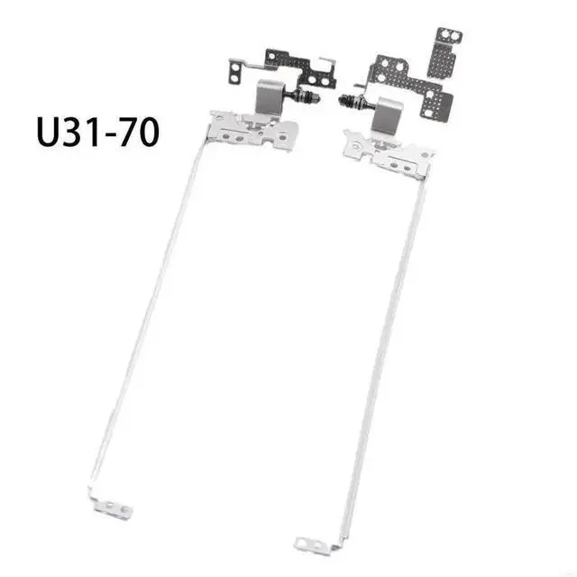 Alt view image 2 of 6 - 1Pair Right & Left LCD Screen Hinge Replacement for U31-70 U31-80 Laptop