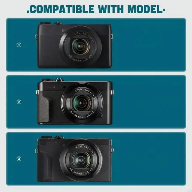 Alt view image 3 of 6 - Durability EVA Camera Case Protectors For G7X Mark II III Camera Bag Pouches