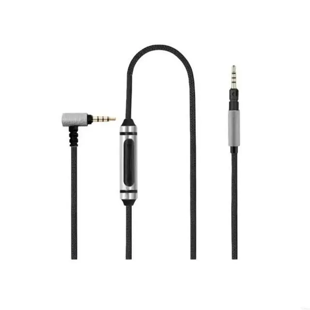 Alt view image 5 of 6 - 2025 Premium Braided Auxiliary Cable Compatible for HD598/599/HD558/HD518/HD599