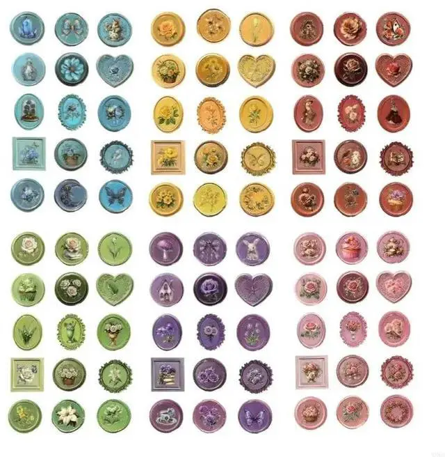 Alt view image 4 of 6 - 2025 Sticker Set for Creative Handcraft Enthusiasts and Personalizing Various Items