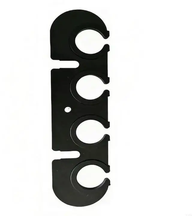 Alt view image 4 of 6 - Heavy Duty Carbon Steel Mics Holder With 4 Slots For Multiple Microphones Organization