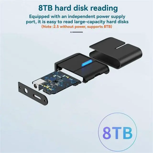 Alt view image 5 of 6 - USB 3.0 to SATA Cable SATA III Hard Drive Converter External Hard Drive Cable for 2.5" 3.5" SSD HDD Hard Drive Disk