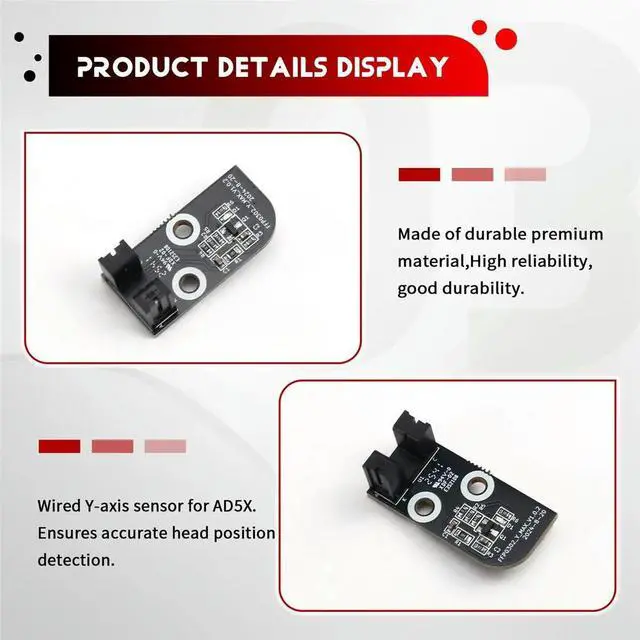 Alt view image 5 of 6 - 1Pc for Flashforge AD5X Y-Axis Sensor and Cable - 3D Printer Parts